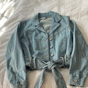 LC Lauren Conrad Classic Blue Jean Jacket